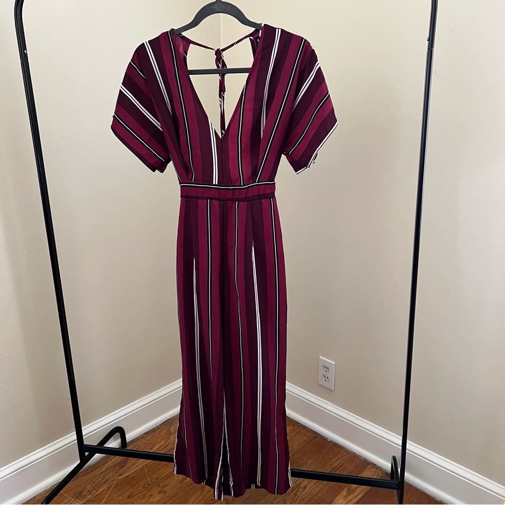 Striped Jumpsuit